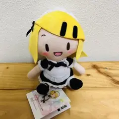 初音ミクシリーズ　ふわぷちミニぬいぐるみ　“鏡音リン”　メイドVer.