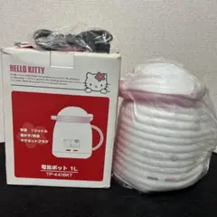 希少レア　ハローキティ　電気ポット　湯沸かし器　2005 サンリオ　平成レトロ 希少レア ハローキティ 電気ポット 湯沸かし器 2005 サンリオ