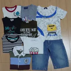 ドクターイエローTシャツ　半袖　100cm男の子まとめ売り　kladskap 他