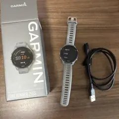 GARMIN FORERUNNER 255S 本体と充電ケーブル