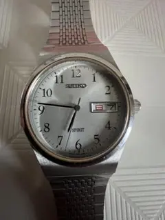 SEIKO SPIRIT シルバー カジュアルウォッチ