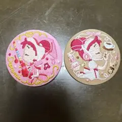 おジャ魔女どれみ 刺繍缶バッチ 春風どれみ