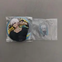 【新品・未使用】五條悟 缶バッジ&キーホルダー