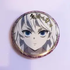 鬼滅の刃 箔押し缶バッジ 梅（堕姫）遊郭編