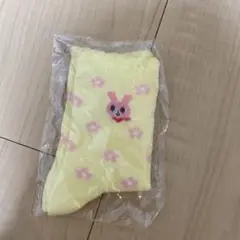 ホットビューティー ウサギ 花柄 靴下