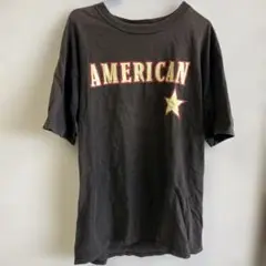 マジスティック　アメリカンプリント Tシャツ ダークグレー松井秀喜　Lサイズ