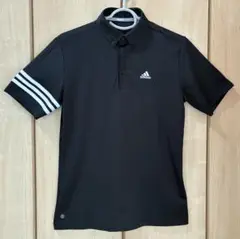 adidas GOLF ブラック ポロシャツ