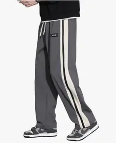 メンズ 秋服 ワイドパンツ　ズボン 4XL