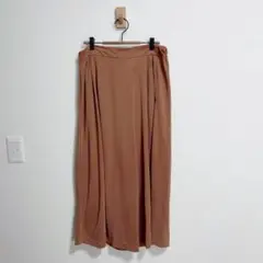 ジェットセットソロプラス　ガウチョパンツ　ルーミーパンツ　茶色　フリーサイズ