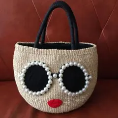 アジョリー a‐Jolie カゴバッグ 美品