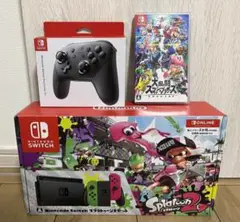 【Nintendo Switch】スプラトゥーン2セット Proコン スマブラ