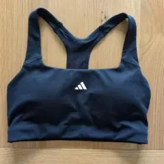 adidas ブラック ブラトップ L 中程度のサポート