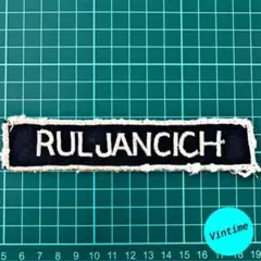 V701【Vintage Wappen】RULJANCICH ワッペン