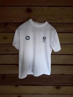 マックレガー✖️ボス　コラボ　Tシャツ　ホワイト　M-L相当　ポリエステル