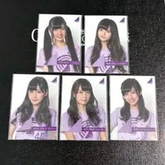 乃木坂46 トレーディングコレクション パート2 ジャージカード 5点
