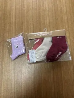 値下げしました⭐︎stample ウサギ刺繍 3足セット キッズ靴下 女の子