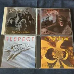 SINNER　日本盤CD　4枚セット