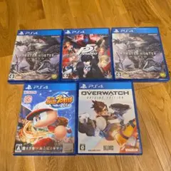 PS4ゲーム5本セット