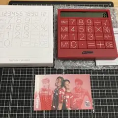 コンサドーレ　電卓　ステッカー　セット
