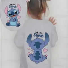 夏休みセール☆新品未使用☆スティッチ Tシャツ グレー