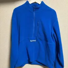 シュプリーム SUPREME ポーラテック フーデッド スウェットシャツ ブルー