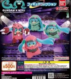 GUNDAM × MIKU フィギュアコレクション ガチャ4種　コンプセット