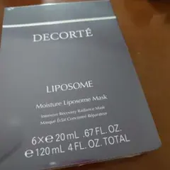 コスメデコルテ モイスチュア リポソーム マスク 20ml×6枚入