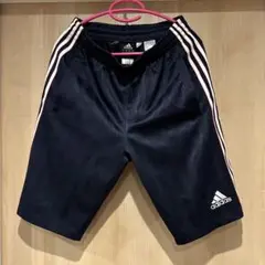 美品adidas CLIMACOOL ネイビー ハーフパンツ M