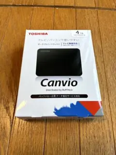 ★新品未開封★TOSHIBA Canvio 4TB ポータブルハードディスク