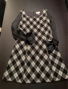 ミス・ディオール ワンピース ラメ ツイード クリーニング済み