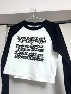 x-girl ヒステリックグラマー コラボ ロンＴ 【⠀早い人勝ち❗️】