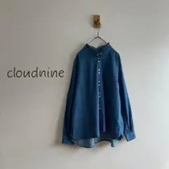cloudnine スタンドカラーネックフリルブラウスK92