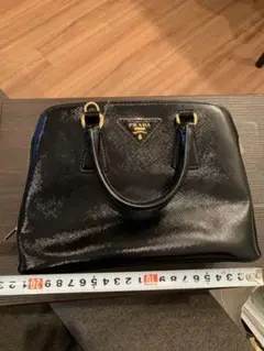 美品 PRADA プラダ サフィアーノ