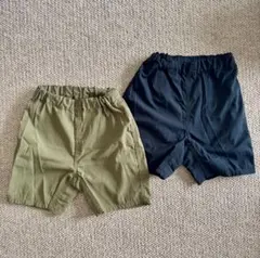 無印　キッズ　パンツ2枚セット