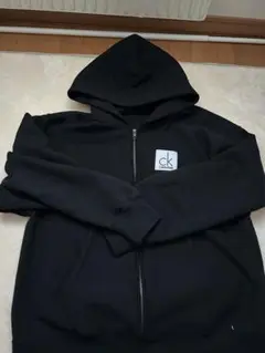 Calvin Klein フルジッパー パーカー 黒