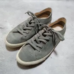 ラコステ LACOSTE レディース スニーカー【23.0】緑 スエード