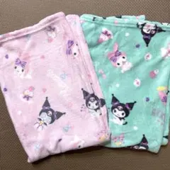 マイメロ クロミ ひざかけ 2枚セット