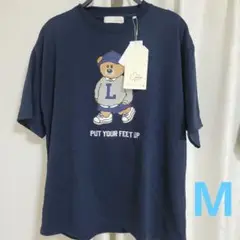 【新品未使用】しまむら ロゴスデイズ くま半袖 Tシャツ