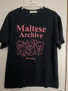 WaiKei Maltese Archive Tシャツ Mネイビー