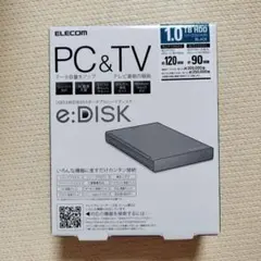 ELECOM 1TB 外付けHDD