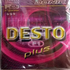 DONIC DESTO F1 plus レッド MAX