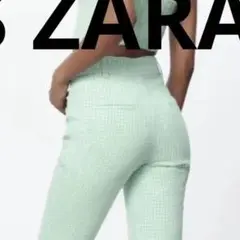 ZARA ミニフレア パンツXS