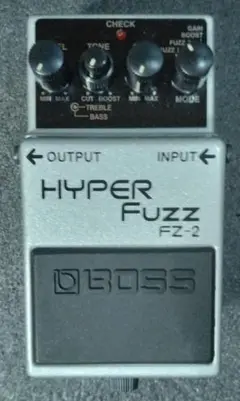 BOSS HYPER FUZZ FZ-2 ギターエフェクター FZ-2 HYPER Fuzz（ハイパーファズ） │ BOSSマニア共和国