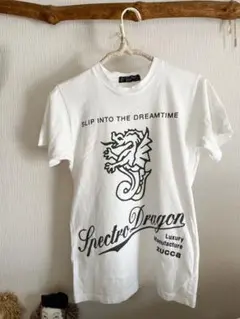 zucca ズッカ　Dragon Tシャツ　白white
