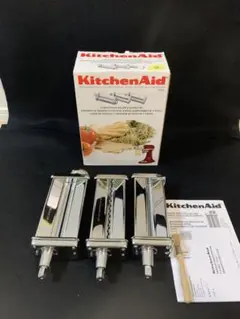 ② KitchenAid 3ピース パスタローラー&カッターセット
