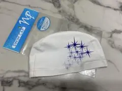 NP(エヌピー)シリコン2WAYキャップ キラキラ2/WHT スイミング
