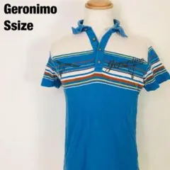 Geronimomo ジェロニモ 半袖 ポロシャツ ブルー　C6