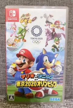 【美品】 マリオ&ソニック・東京2020オリンピック 任天堂Switch