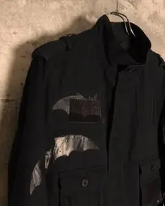 NEIL BARRETT コウモリ スカル ミリタリー M-65 ジャケット 2