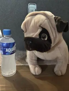 ぬいぐるみ　犬　パグ